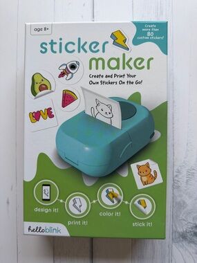 Hello Blink Sticker Maker Toy | Kids Craft Kit
